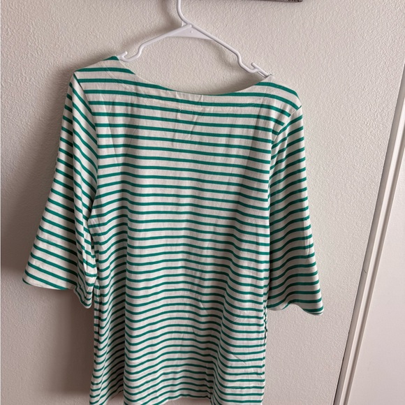 Free People Green and White Striped Mini Dress - Picture 5 of 7